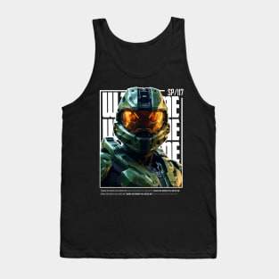 Halo game quotes - Master chief - Spartan 117 - Realistic #2 Tank Top